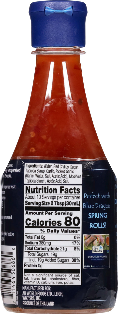 Blue Dragon Thai Sweet Chili Sauce 10.5 FZ