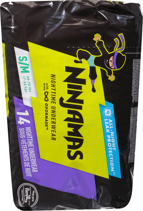 Pampers Boy Nighttime Underwear 14 CT