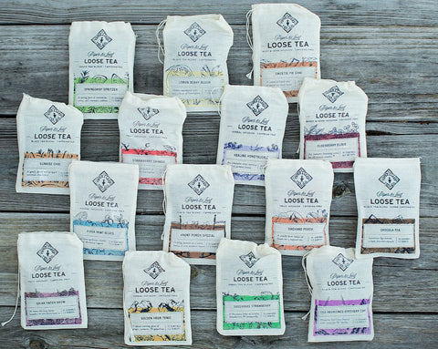 Variety Pack of Loose Leaf - 15 Blends, 15 Servings Each