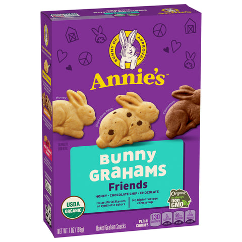 Annie's Organic Friends Bunny Grahams 7 OZ