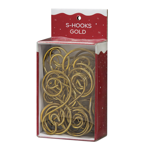 24 - Gold S Hooks
