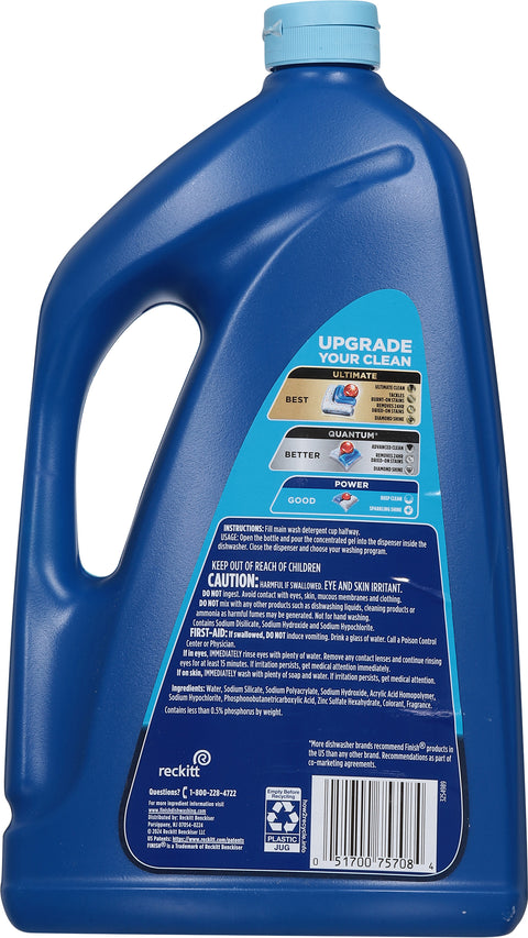 Finish Soap Dish Detergent Gel Dual Action 75 OZ