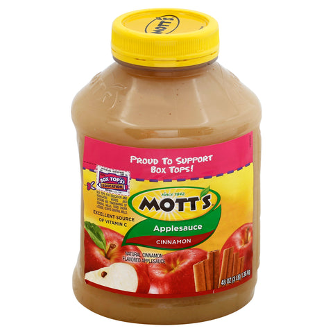 Mott's Cinnamon Applesauce - 48.0 OZ 8 Pack