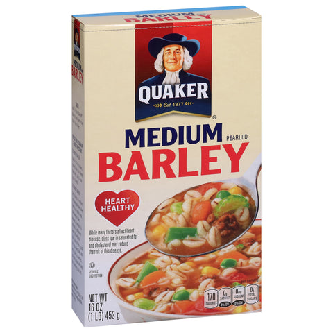 Quaker Medium Pearled Barley 16 OZ