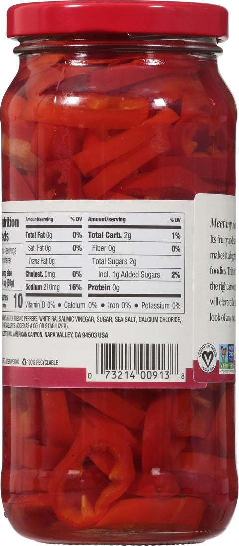 Mezzetta Fresno Chili Peppers 16 oz