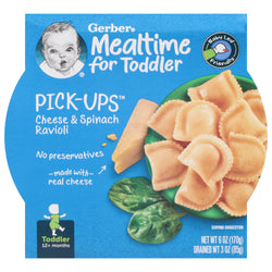 Gerber Cheese And Spinach Ravioli - 6 OZ 8 Pack