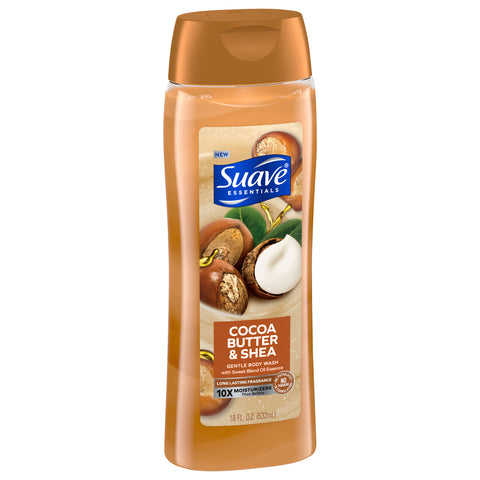 Suave Body Wash Cocoa Butter & Shea 18 FZ