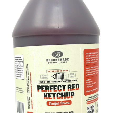 Brooksmade Gourmet Foods Perfect Red Ketchup - 128 FL OZ 4 Pack