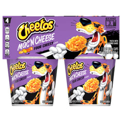 Cheetos Four Cheesy Mac 'N Cheese - 9.3 OZ 6 Pack