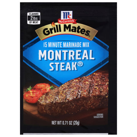 McCormick Marinade Montreal Steak - 0.71 OZ 12 Pack
