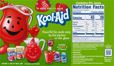 Kool-Aid Jammers Strawberry Kiwi 60 FZ