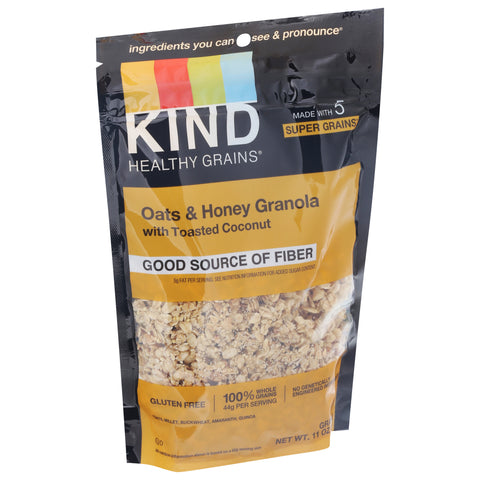 Kind Healthy Grains Oats & Honey Clusters With Toasted Coconut 11 OZ