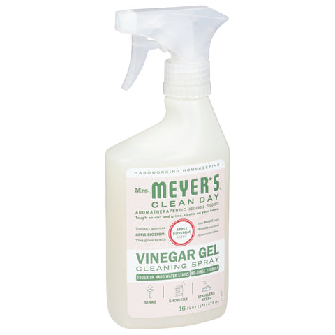 Mrs. Meyer's Clean Day Vinegar Gel Apple Blossom Scent Cleaning Spray 16 fl oz