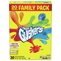General Mills Gushers Tropical And Strawberry Splash Fruit Snacks - 16 OZ 6 Pack