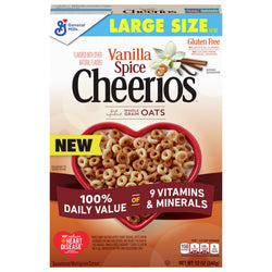 General Mills Vanilla Spice Cheerios - 12 OZ 10 Pack