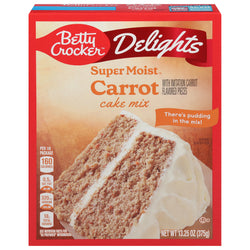 Betty Crocker Super Moist Carrot Cake Mix - 13.25 OZ 12 Pack