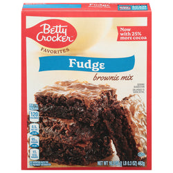 Betty Crocker Fudge Brownie Mix - 16.3 OZ 12 Pack