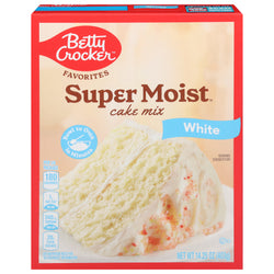 Betty Crocker Super Moist White Cake Mix - 14.25 OZ 12 Pack