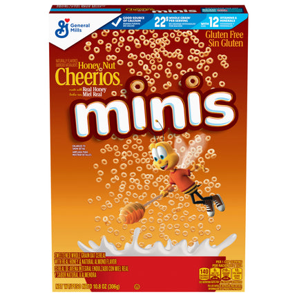 General Mills Honey Nut Cheerios Minis - 10.8 OZ 12 Pack