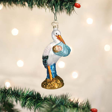 Boy Bundle Of Joy Ornament