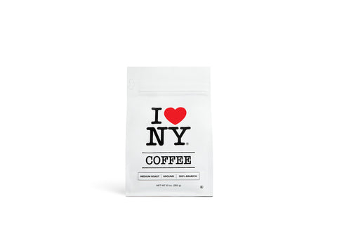 World Of Coffee, Inc. I Love NY Coffee, Medium Roast, Ground - 10 OZ 6 Pack