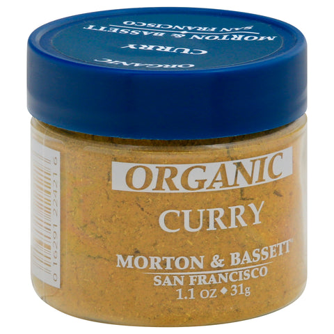 Morton & Bassett Organic Curry 1.1 oz - 1.1 OZ 3 Pack