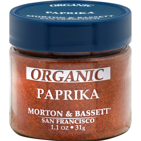 Morton & Bassett Organic Paprika 1.1 oz - 1.1 OZ 3 Pack