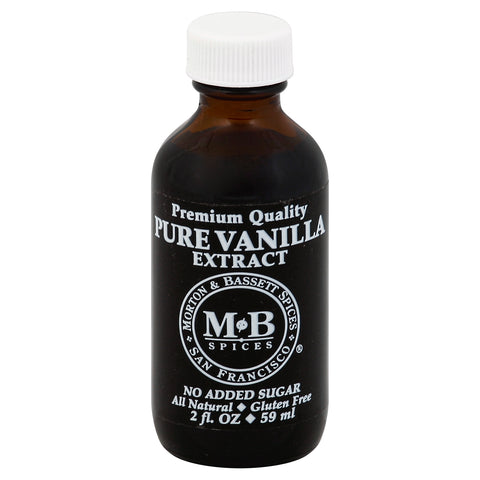 Morton & Bassett Vanilla Extract 2 oz - 2 FZ 3 Pack
