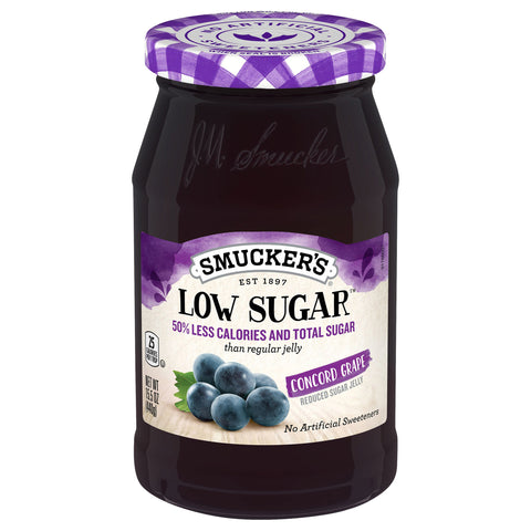 Smucker's Low Sugar Grape Jelly 15.5 OZ