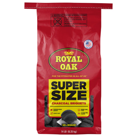 Royal Oak Super Size Charcoal - 14 LB 1 Pack