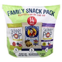 Skinnypop & Pirate'S Booty Family Snack - 8.2 OZ 3 Pack