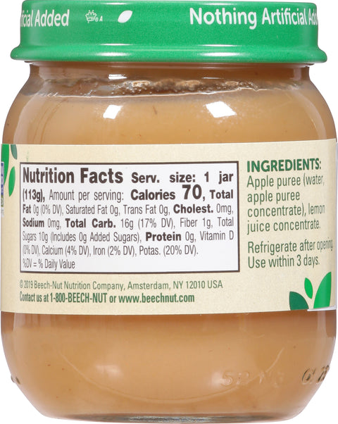 Beechnut Stage 2 Apples 4 OZ