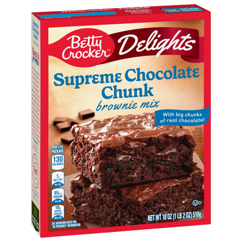 Betty Crocker Mix Brownies Chocolate Chunk 18 OZ