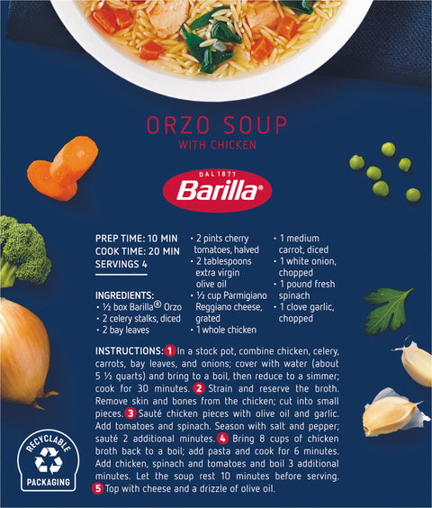 Barilla Pasta Orzo 16 OZ
