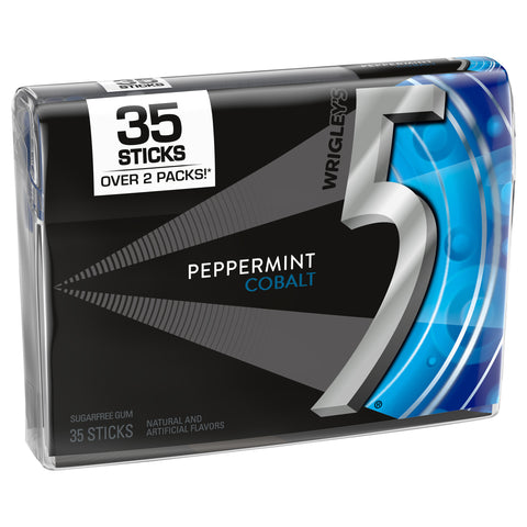 Wrigley Peppermint Cobalt Gum 35 CT