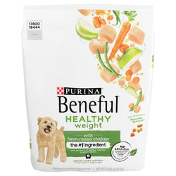 Purina Beneful Healthy Weight With Chicken Dog Food - 14 OZ 1 Pack