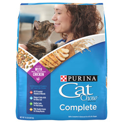 Purina Cat Chow Complete Cat Food - 15 OZ 1 Pack