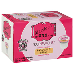 Marylou's Banana Nut Bread Coffee Cup - 4.2 OZ 6 Pack