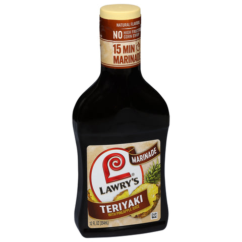 Lawry's Marinade Teriyaki With Pineapple Juice 12 FZ