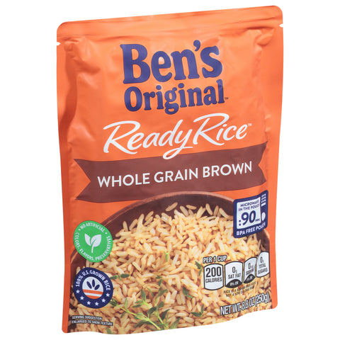 Ben's Original Whole Grain Brown Ready Rice 8.8 OZ