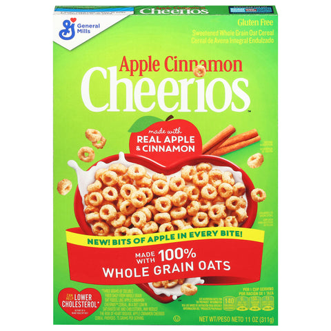 Cheerios Apple Cinnamon Cereal 11 oz - 12 Pack