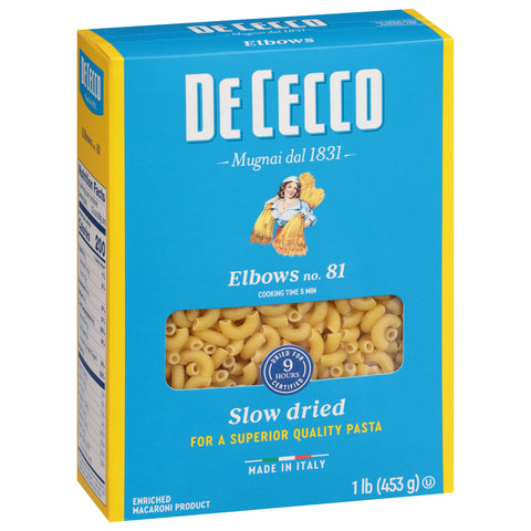 Dececco Elbow Pasta 16 OZ