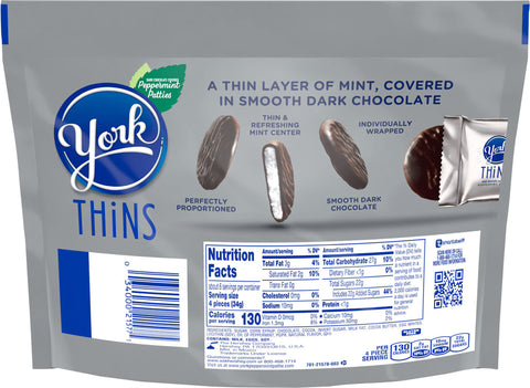 York Dark Chocolate Peppermint Patties 7.2 OZ