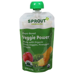 Sprout Organics Veggie Power - 4 OZ 12 Pack