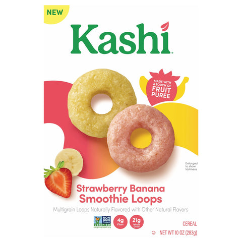 Kashi Cereal Strawberry Banana Smoothie - 10.0 OZ 8 Pack