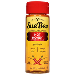 Sue Bee Infusions Hot Honey - 12 OZ 6 Pack