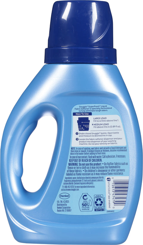 Snuggle +SuperFresh Morning Breeze Fabric Conditioner 26.8 fl oz