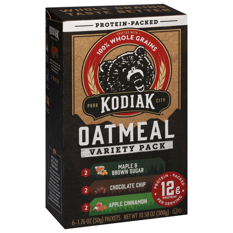Kodiak Oatmeal Variety Pack 6