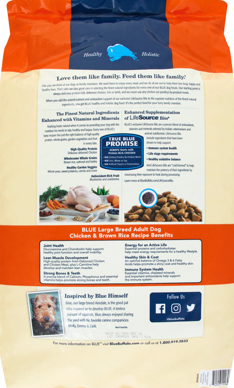 Blue Buffalo Life Protection Chicken And Bown Rice Recipe 24 LB