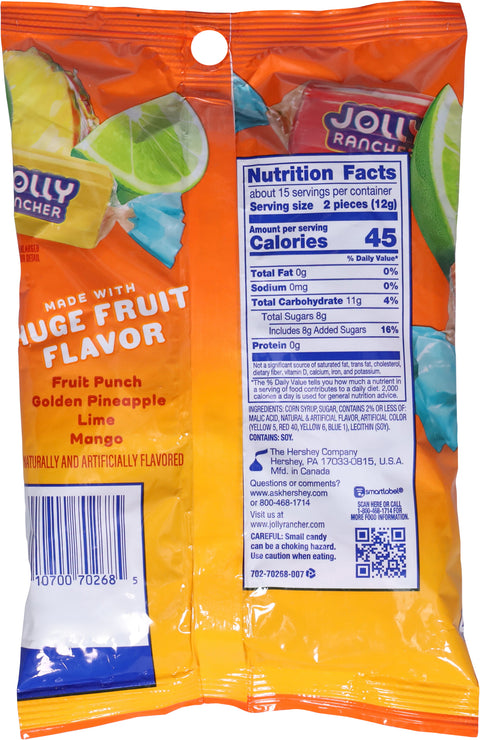 Jolly Rancher Hard Tropical Candy 6.5 oz